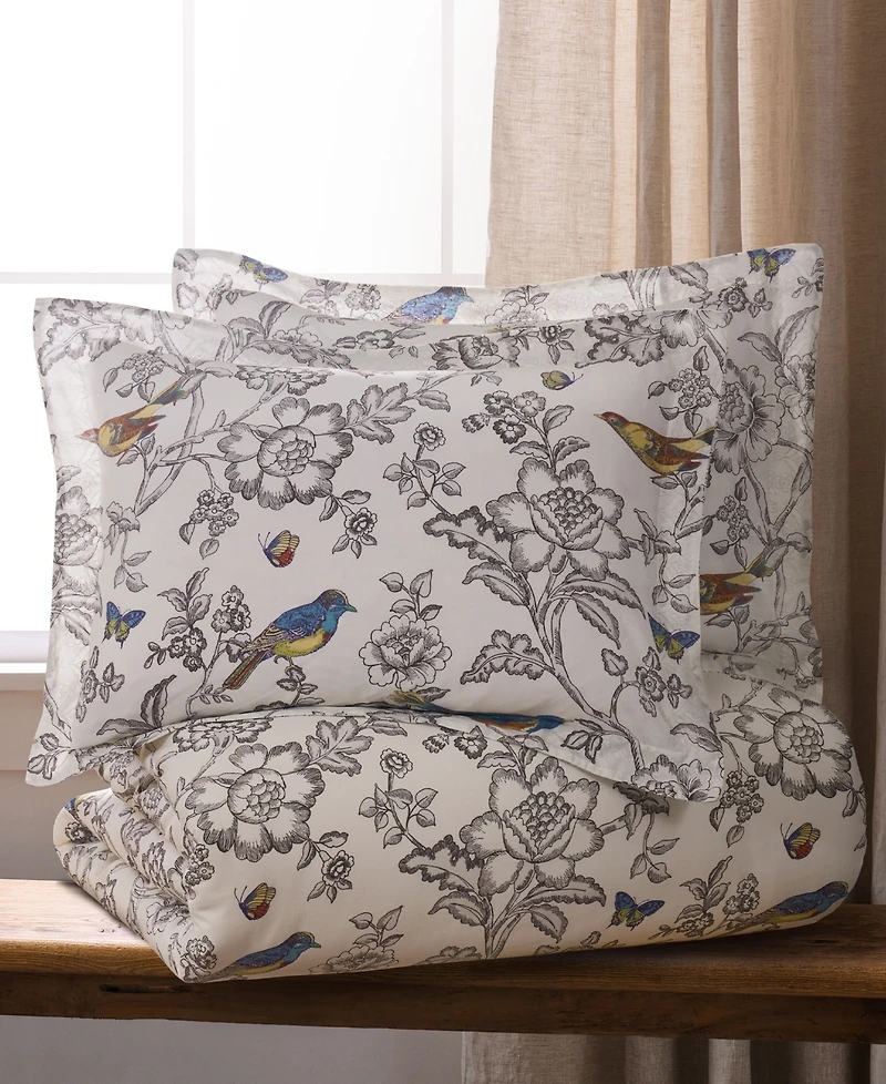 Levtex Home Mockingbird Reversible -Pc. Duvet Cover Set