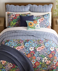Levtex Martha Stripe Reversible -Pc. Quilt Set
