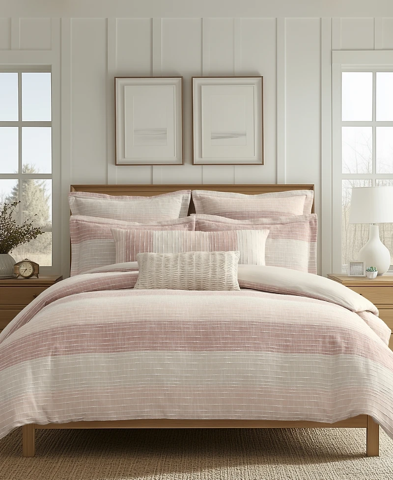 Levtex Sand Stripes Textured 2-Pc. Comforter Set, Twin/Twin Xl