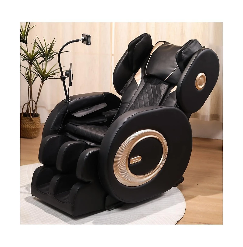 Maison Boucle Zero Gravity Massage Recliner with Back & Leg Heat, Foot Massage & Air Compression, Full Body Chair with Bluetooth-Maison Boucle