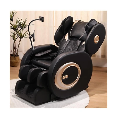 Maison Boucle Zero Gravity Massage Recliner with Back & Leg Heat, Foot Massage & Air Compression, Full Body Chair with Bluetooth-Maison Boucle