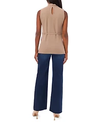 Vince Camuto Women's Mock Neck Sleeveless Top