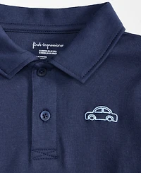 First Impressions Baby Boys Mini Car Polo Shirt, Macy's Exclusive