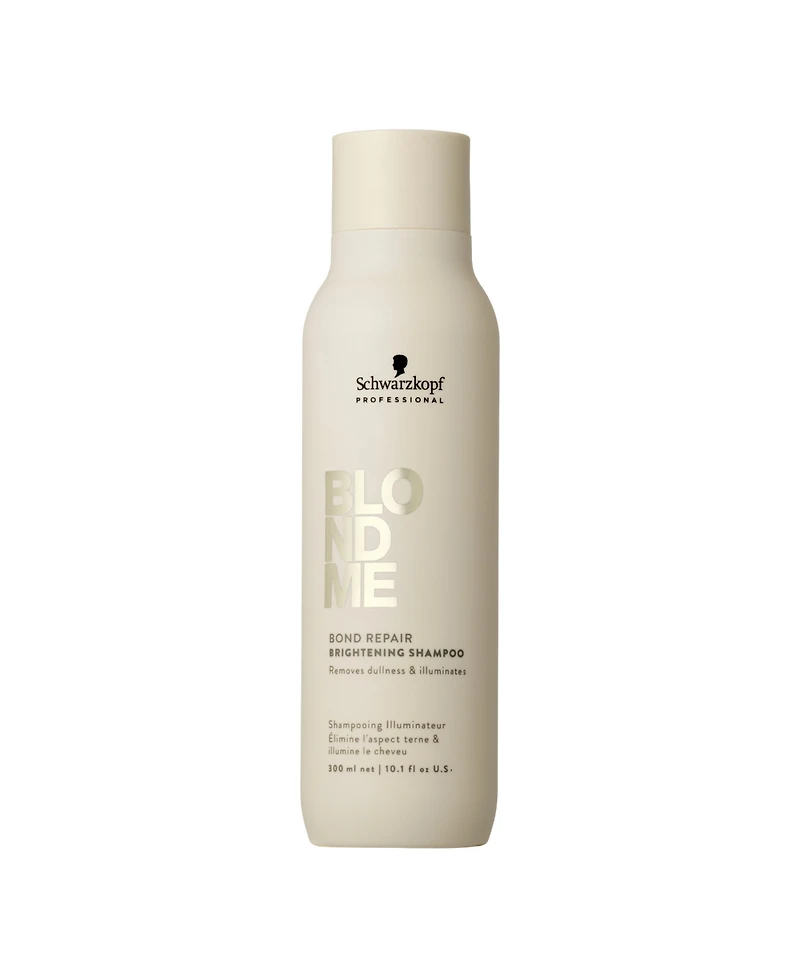 Schwarzkopf BlondMe Bond Repair Brightening Shampoo, 10.1 oz.