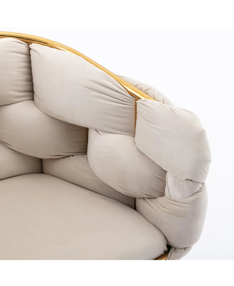 Jujabu Velvet Single Sofa Chair