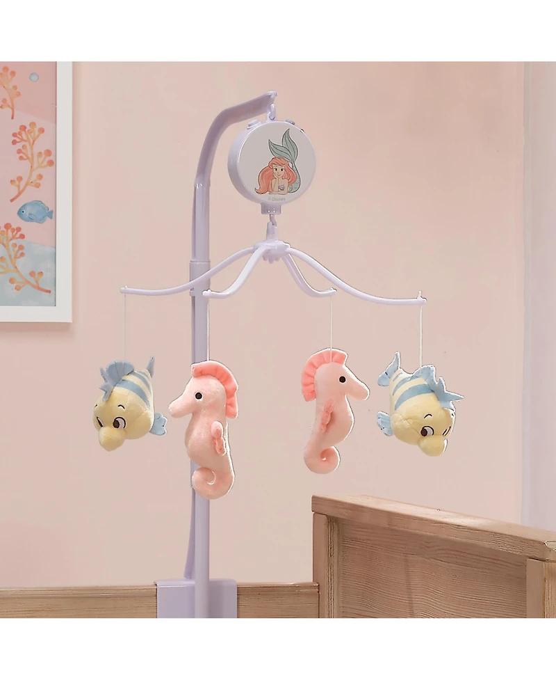 Bedtime Originals Disney Baby The Little Mermaid Musical Baby Crib Mobile Toy