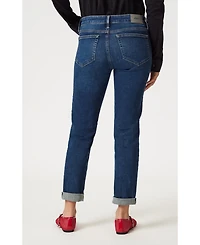 Mavi Jeans Women's Emma Slim Boyfriend Deep Brushed Tribeca