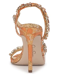 Jessica Simpson Women's Jaycin Barely-There Rhinestone Evening Sandals