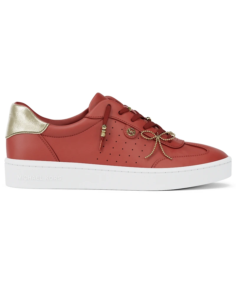 Michael Kors Women's Scotty Lace Up Sneakers with Charms