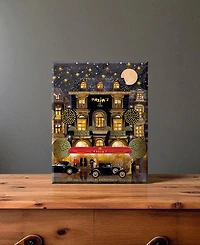 Maxim's De Paris Christmas Chocolate Assortment Tin Gift Box, 20 Piece