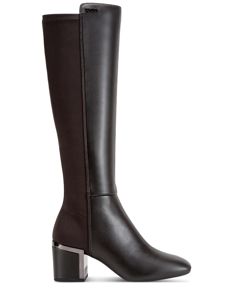 Dkny Women's Kamiah Tall Round Toe Boots
