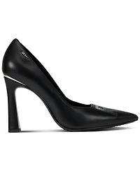Dkny Women's Cinthia Sequin Logo Heel Pumps