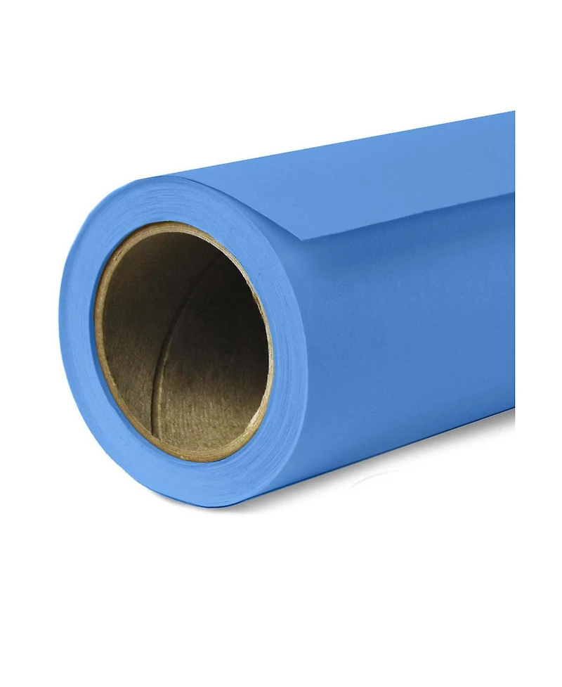 Savage Widetone Seamless Background Paper, 53"x18', Studio Blue, #58