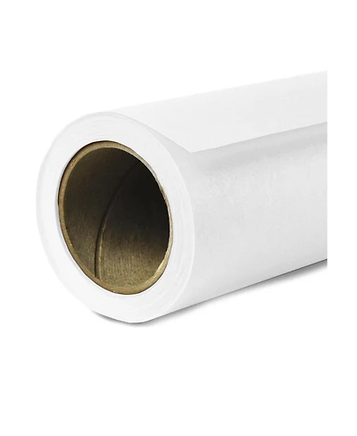 Savage Widetone Seamless Background Paper, 86" x 18' - Super White, Single