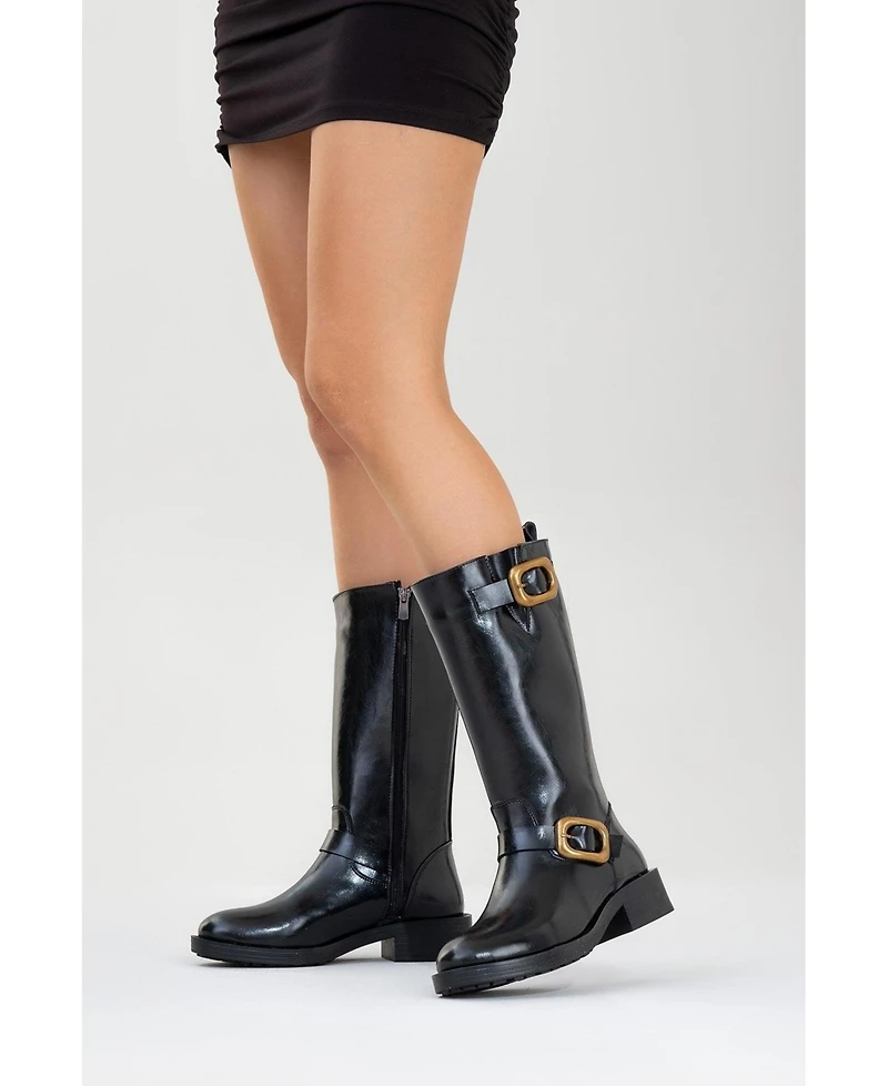 Prologue Shoes Grand Buckled Boot (Women)