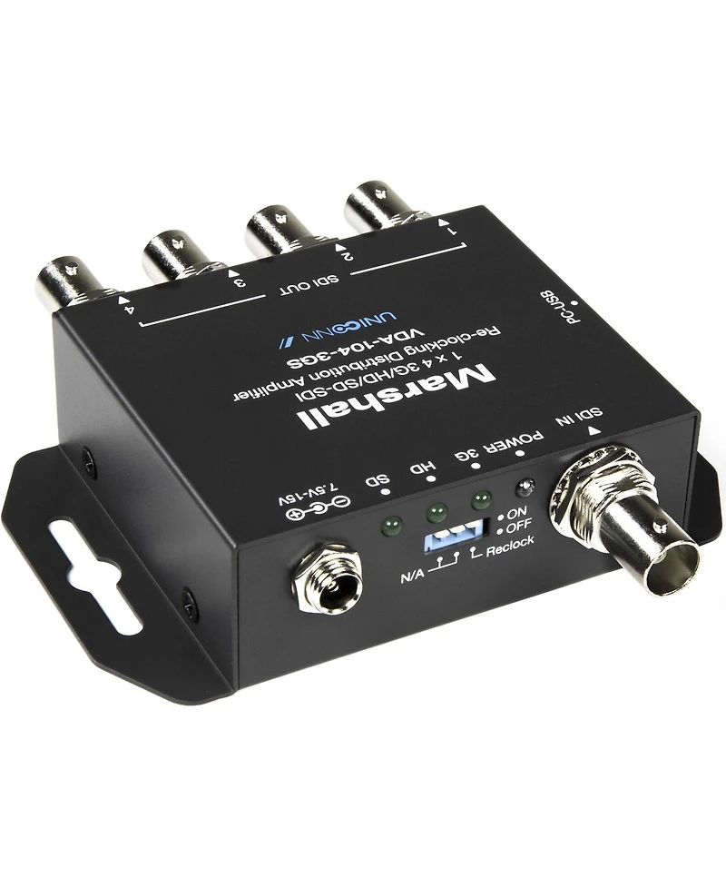 Marshall Electronics Vda-104-3GS 1x4 3G/Hd/Sd-sdi Reclocking Distribution Amplifier