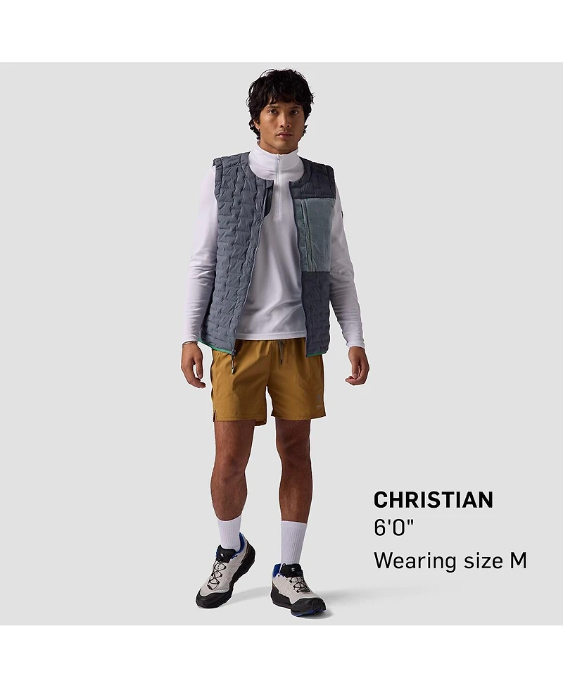 Backcountry Men's Peale Primaloft Stitch-Free Baffle Stretch Vest