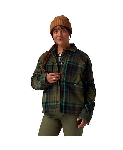 Backcountry Women's Venture Pile-Fleece Lined Flannel Jacket Casual Jackets