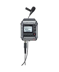 Zoom F1 Field Recorder with Lavalier Microphone