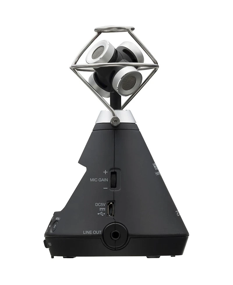Zoom H3-vr 360 Degree Virtual Reality Handy Audio Recorder with Built-In Ambisonics Mic Array