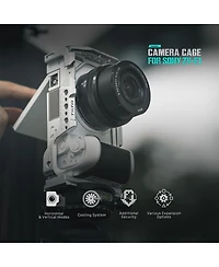 Tilta Half Camera Cage Lightweight Kit for Sony Zv-E1, Silver
