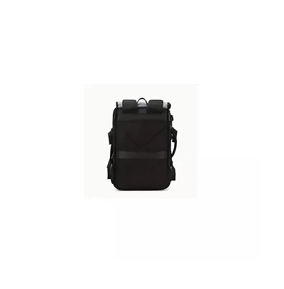 Anti-Theft Laptop Backpack with Shoe Compartment - Convertible Business & Hiking Bag, Heavy-Duty Nylon Travel Backpack