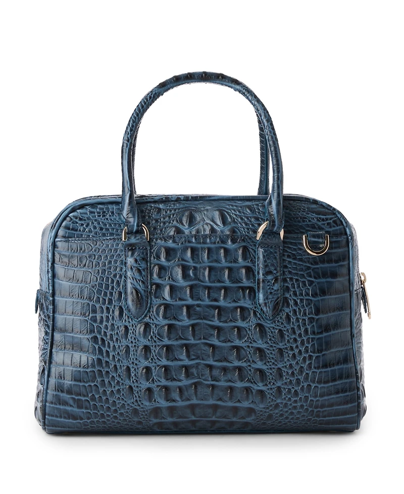 Brahmin Marissa Small Alden Road Leather Satchel Bag