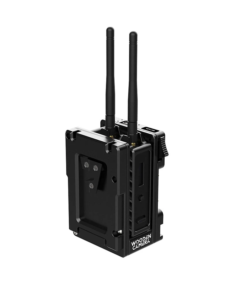 Wooden Camera Dual Battery Plate Cradle for Teradek Bolt Lt Transmitter, V-Mount to Gold Mount