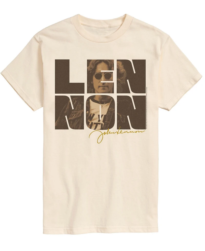 Airwaves Men's John Lennon Short Sleeve T-Shirt