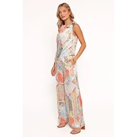 Petal and Pup Women's Charly Wide Leg Pant - Bel Air Rose