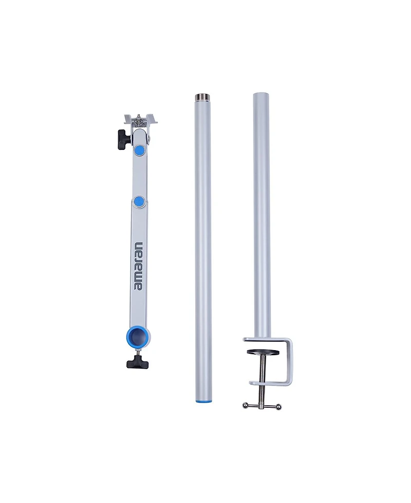amaran Verge Desk Clamp Stand, Silver