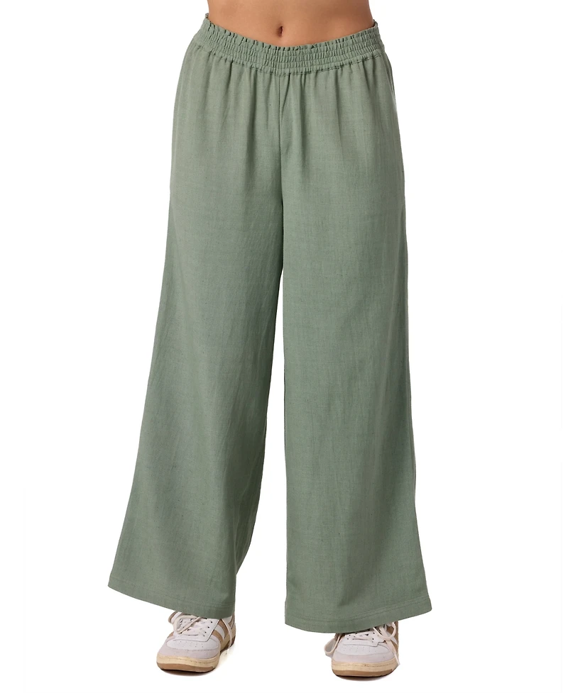 O'Neill Juniors' Sanders Woven Flowy Pull-On Pants