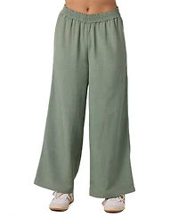 O'Neill Juniors' Sanders Woven Flowy Pull-On Pants