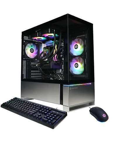 CyberPowerPC Gamer Supreme Liquid Cooled Gaming Desktop Computer, Intel Core Ultra 7 265KF 3.9GHz, 32GB Ram, 2TB Ssd, Amd Radeon Rx 9060 Xt 16GB,