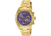 Invicta Women's 18257 Speedway Quartz Chronograph Purple Dial Watch