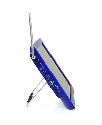 Trexonic Portable Rechargeable 14 Inch Led Tv with Hdmi, Sd/Mmc, Usb, Vga, Av In/Out and Built-in Digital Tuner