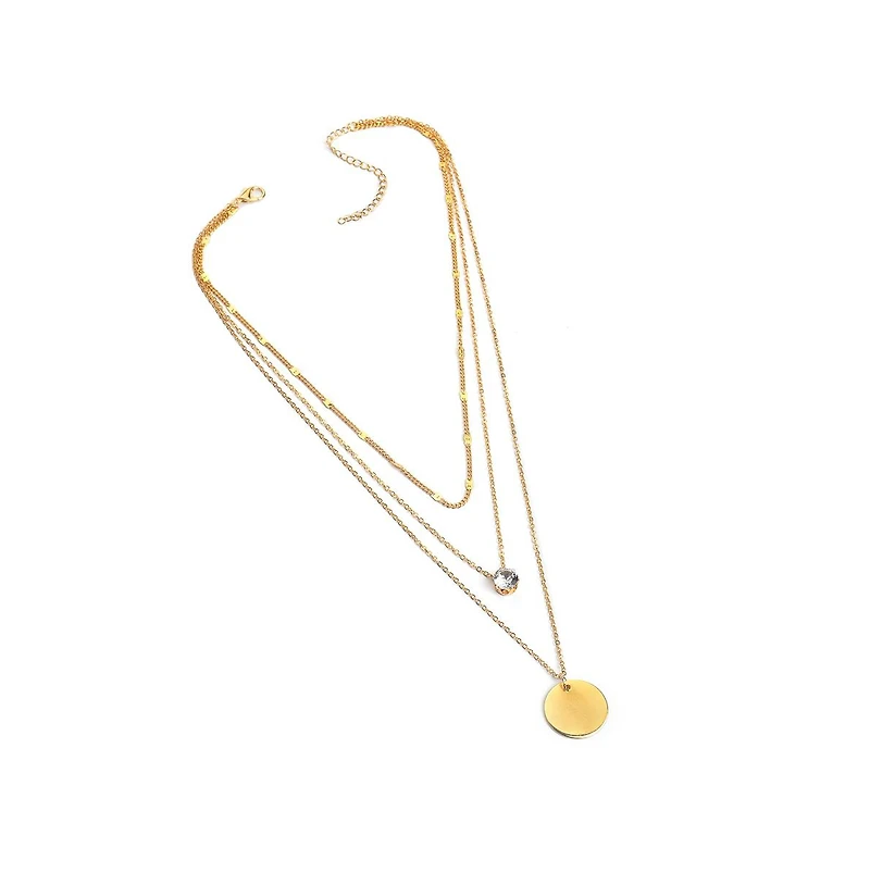 Sohi Women's Everyday Multi-Layer Necklace