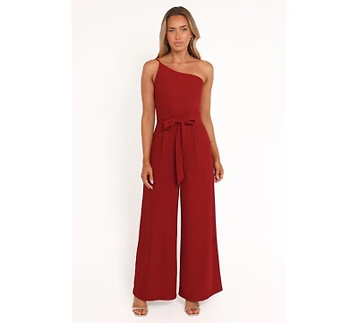 Petal and Pup Women's Leyton Jumpsuit - Deep Red