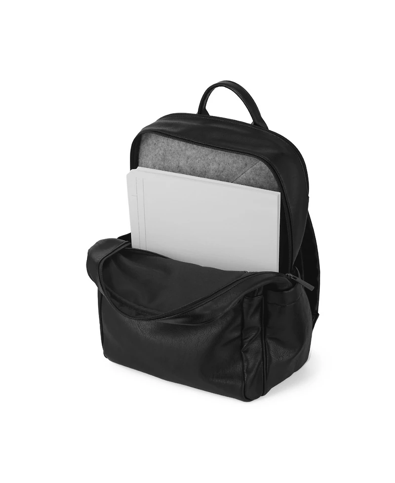 Bugatti Palermo 17" Leather Backpack