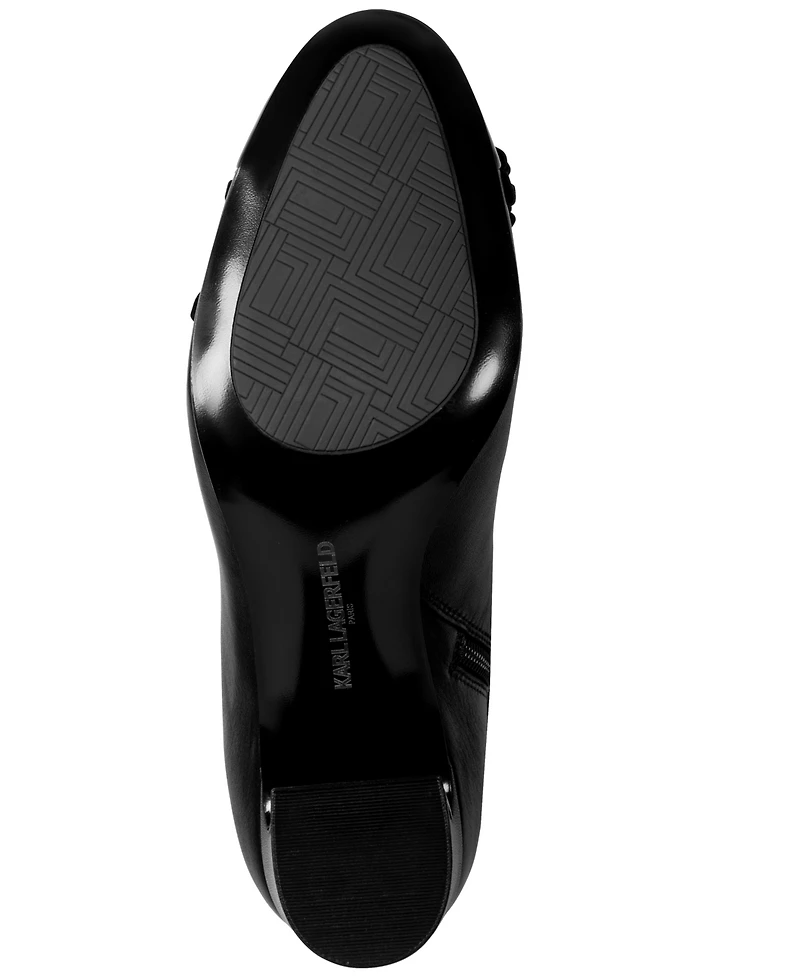 Karl Lagerfeld Paris Dalyn Fleur Booties