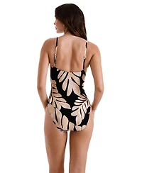 Mimi Flamingo Finn One-Piece Bandeau Swimsuit