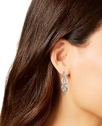 Lauren Ralph Lauren Sterling Silver Horsebit Hoop Earrings