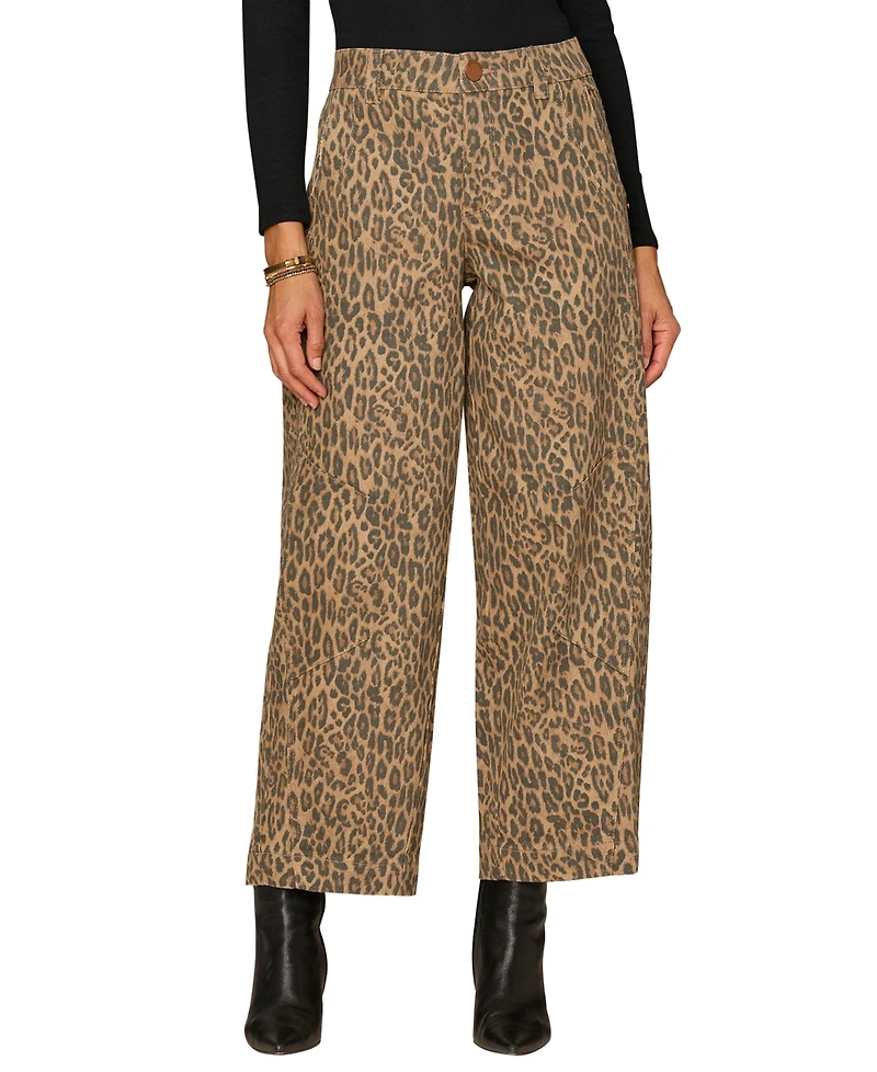 Democracy Petite Barrel Leg Skyrise Jeans