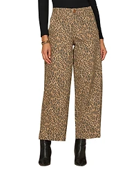 Democracy Petite Barrel Leg Skyrise Jeans