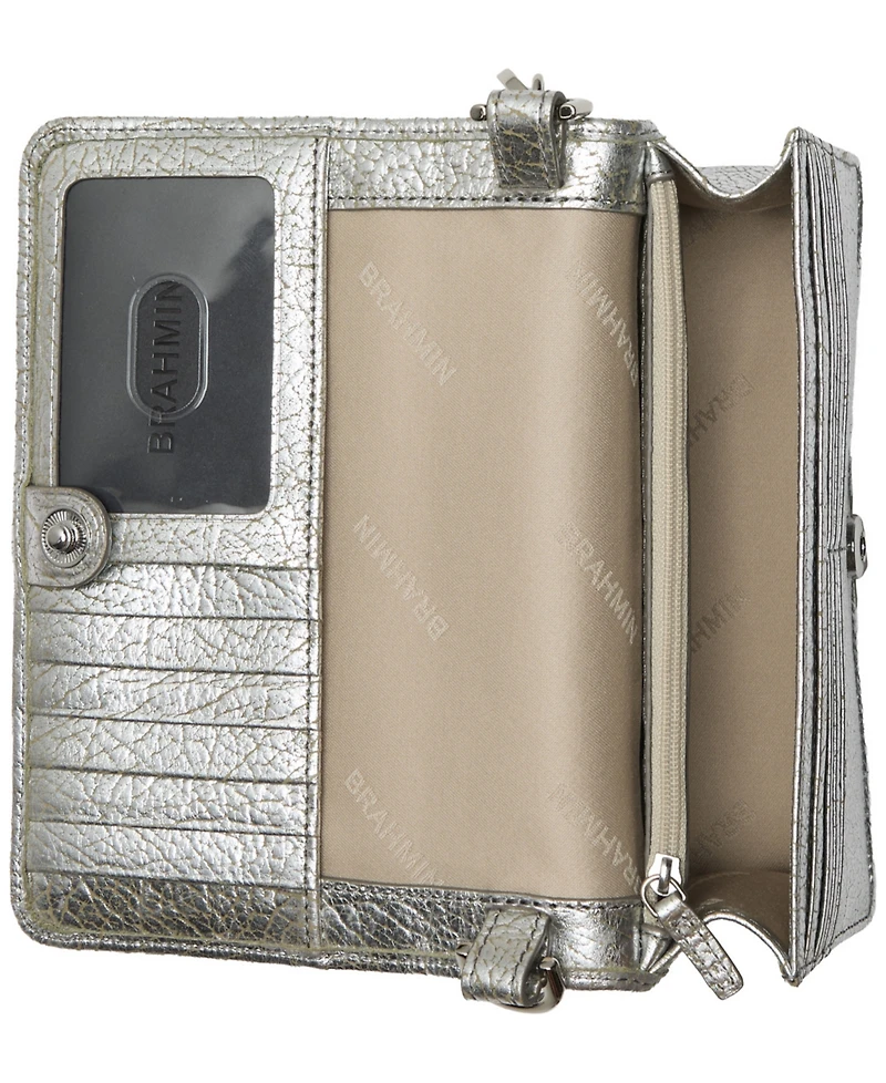 Brahmin Minuette Textured Mini Crossbody Bag