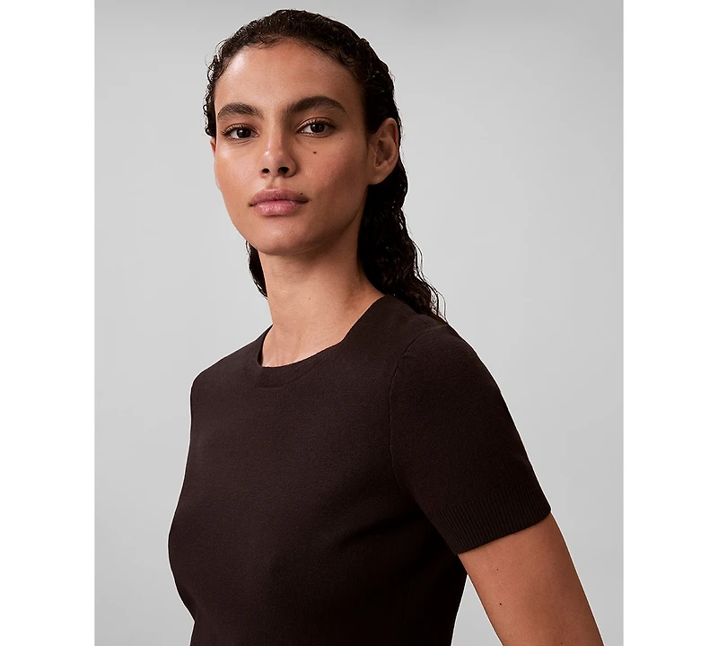 Calvin Klein Jeans Women's Tech Knit Slim Fit T-Shirt