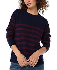 Liverpool Los Angeles Long Sleeve Crew Neck Dropped Shoulder Sweater
