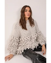 Nasty Gal Women's Loopy Quarter Zip Jumper
