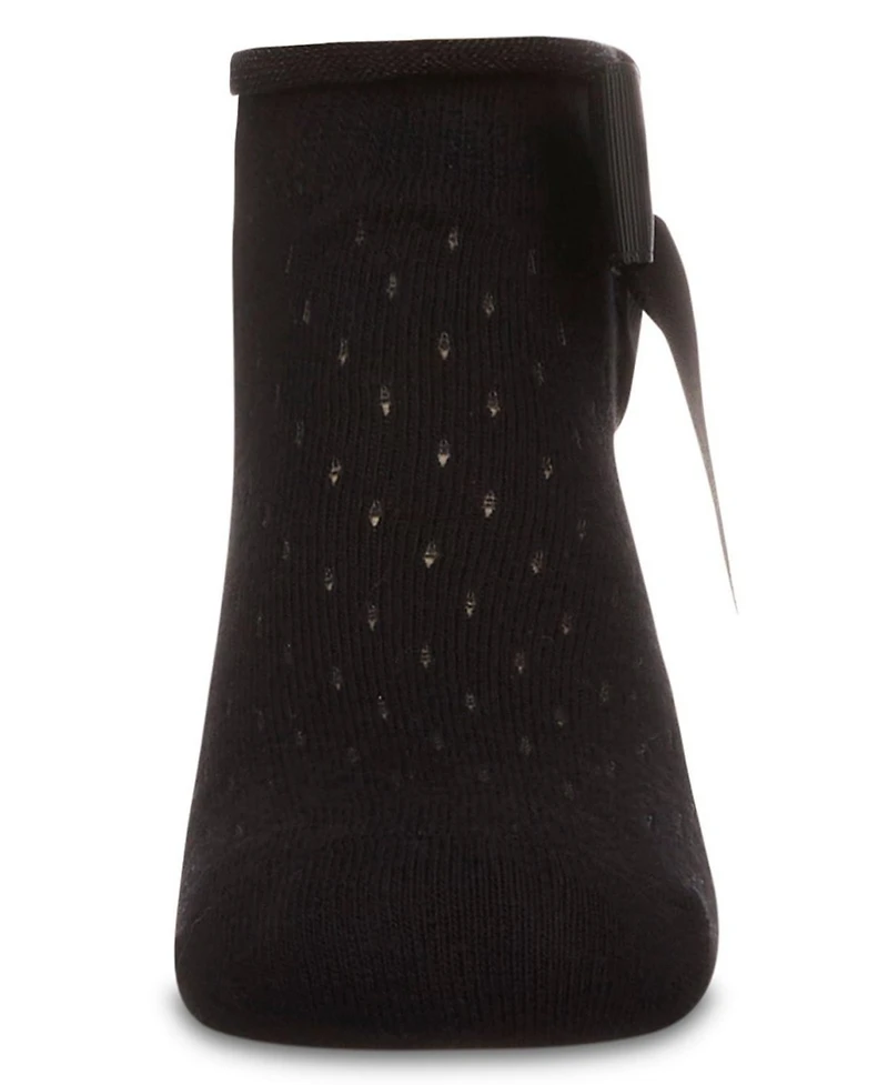 MeMoi Girls Pointelle Soft Stretch Cotton Anklet Socks