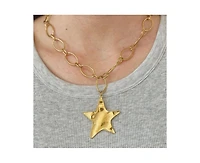 Chunky Star Pendant Necklace